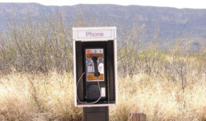 Mojave phone booth